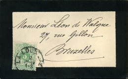 Kleine Envelop / Petite Enveloppe Met N° 45 - 1869-1888 Lying Lion