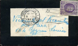 Kleine Envelop / Petite Enveloppe Met N° 197 - 1922-1927 Houyoux