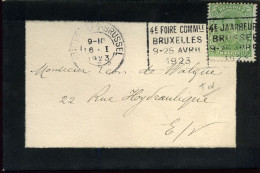 Kleine Envelop / Petite Enveloppe Met N° 137 - 1915-1920 Albert I