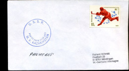 USSR - Cover To Mömlingen, Germany - Paquebot "M.V. Kazakhstan" - Brieven En Documenten