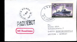 USSR - Cover To Martkheidenfeld, Germany - Paquebot "MS Kazakhstan" - Brieven En Documenten