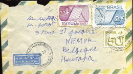 Brasil - Cover To Namur, Belgium - Cartas & Documentos