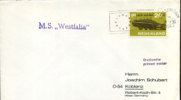 Nederland - Cover Naar Koblenz, Duitsland - M.S. Westfalia - Covers & Documents