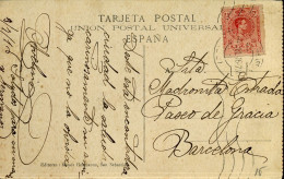 Tarjeta Postal :: Van San Sebastian Naar Barcelona - 1931-....