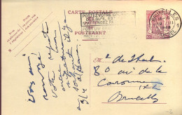 Postkaart : Van  Bruxelles Naar Bruxelles - Tarjetas 1934-1951