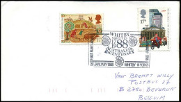Great-Britain - Cover To Beveren, Belgium - Whitby Salutes Australia's Bicentenary - Brieven En Documenten