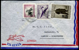 Uruguay - Cover To Hamburg, Germany - Uruguay