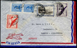 Uruguay - Cover To Hamburg, Germany - Uruguay