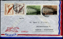 Uruguay - Cover To Hamburg, Germany - Uruguay