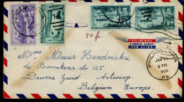 USA - Cover To Deurne, Belgium - Covers & Documents