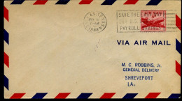 USA - Cover To Shreveport - 2c. 1941-1960 Cartas & Documentos