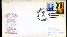 USA - Cover  -  First Flight U.S. Postal Service Oklahoma City, Delta Air Lines - Brieven En Documenten