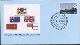 Australia - FDC - Birthday Of Her Majesty The Queen, 1983 - Premiers Jours (FDC)