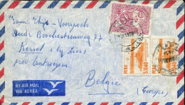 Peru - Cover To Kessel, Belgium - Peru