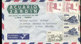 Peru - Cover To Aartselaar, Belgium - Peru
