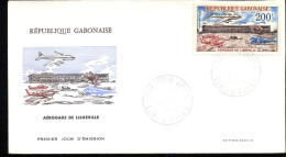 République Gabonaise - FDC - Aérogare De Libreville - Gabun (1960-...)