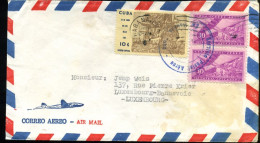 Cuba - Cover To Luxemburg - Brieven En Documenten