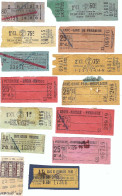 LYON Et Autres Lot Important De Tickets De 1927 En Majorité - Europa