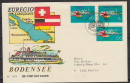 Austria, Germany, Switzerland  Bodensee Euregio FDC Ca 5.5.1995 (60298) - Idee Europee