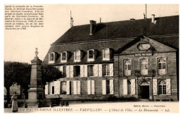 Vauvillers - L'Hôtel De Ville - Le Monument - Vauvillers