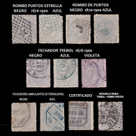 ESPAÑA. Alfonso XII.1879.25c.11 Matasellos.Edifil 204 - Used Stamps