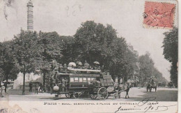 ***   PARIS ****   PARIS Boul Sébastopol Et Place Du Chatelet TB - Autres Monuments, édifices