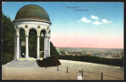 AK Wiesbaden, Nerobergtempel Und Blick Auf Die Stadt  - Wiesbaden