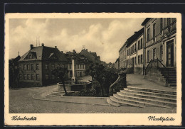 AK Helmbrechts, Marktplatz  - Helmbrechts