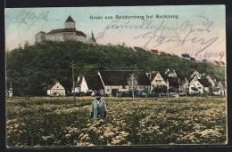 AK Reichenberg Bei Backnang, Ortsansicht Mit Schloss  - Backnang