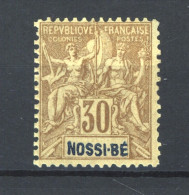 Nossi-Bé  :  Yv  35  *                 ,     N2 - Unused Stamps