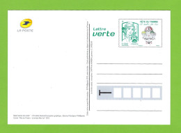 Marianne, Montgolfière, Fête Air, Colibri, Entier Postal, 4809 - 2013-2018 Marianne Di Ciappa-Kawena