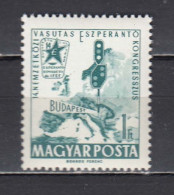 Hungary 1962 - 14th International Esperanto Congress Of Railway Workers, Mi-Nr. 1819, MNH** - Nuovi