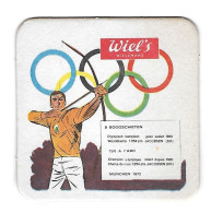 313a Brij. Wielemans Ceupens Brussel 1972 Olymp. Spelen Munchen  Nr 8 - Bierdeckel