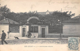 Les Lilas       93        Institution Ségaux       (voir Scan) - Les Lilas