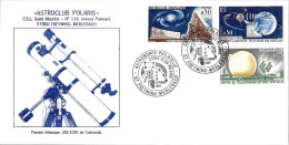 D367 - LETTRE DE FREYMING MERLEBACH DU 28/10/84 - ASTRONOMIE - Cachets Commémoratifs