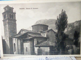 TRENTO BADIA CHIESA  S SAN LORENZO VB1941 TARGHETTA VISITATE L'ITALIA  JW6836 - Trento