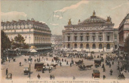 ***   PARIS ****  PARIS La Place Et Le Théatre De L'opéra   TTB - Autres Monuments, édifices