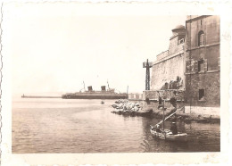 Dépt 13 - MARSEILLE - Photographie Ancienne 6,1 X 8,6 Cm, Datée 8 Juillet 1939 - VIEUX PORT ET FORT SAINT-JEAN - (photo) - Oude Haven (Vieux Port), Saint Victor, De Panier