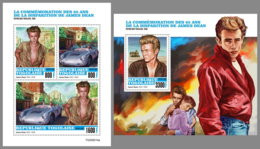 TOGO 2020 MNH James Dean Film Cinema Kino M/S+S/S - OFFICIAL ISSUE - DHQ2032 - Cinema