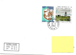 PO - 183 - Enveloppe TAAF Crozet 2003 - Lettres & Documents