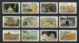 - FRANCE Adhésifs N° 2401/12 Oblitérés - Série Complète IMPRESSIONNISME 2024 (12 Timbres) - - Used Stamps