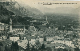 VOREPPE-vue Générale Et Route De Grenoble - Voreppe