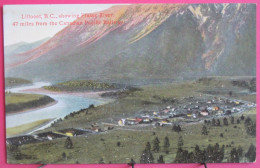 Visuel Très Peu Courant - Canada - Lillooet BC Showing Fraser River - Très Bon état - Andere & Zonder Classificatie