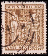 1931. New Zealand. NEW ZEALAND STAMP DUTY SEVEN SHILLINGS AND SIXPENCE  (MICHEL STEMPEL 35) - JF410399 - Fiscaux-postaux