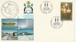 South Africa - 1981 - Antarctic Treaty Penguins Ships Map SANAE Voortrekkerbeweging - Covers & Documents