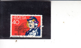 SVIZZERA  1982 - Unificato  1162° - Propaganda - Oblitérés