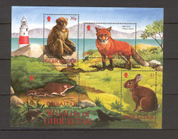 Gibraltar 2002 Animals - Wild Life MS MNH - Gibraltar