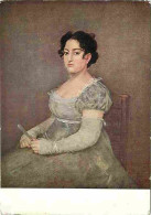 Art - Peinture - Francisco José De Goya Y Lucientes - La Femme à L'éventail - CPM - Voir Scans Recto-Verso - Pittura & Quadri