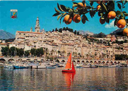 06 - Menton - Le Port Et La Vieille Ville - CPM - Voir Scans Recto-Verso - Menton