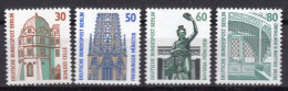 GERMAN OCCUPATION / BERLIN/1987/MNH/SC#9N546, 9N548-9, 9N552/ HISTORIC SITES AND OBJECTS / PARTIAL SET - Berlino & Brandenburgo